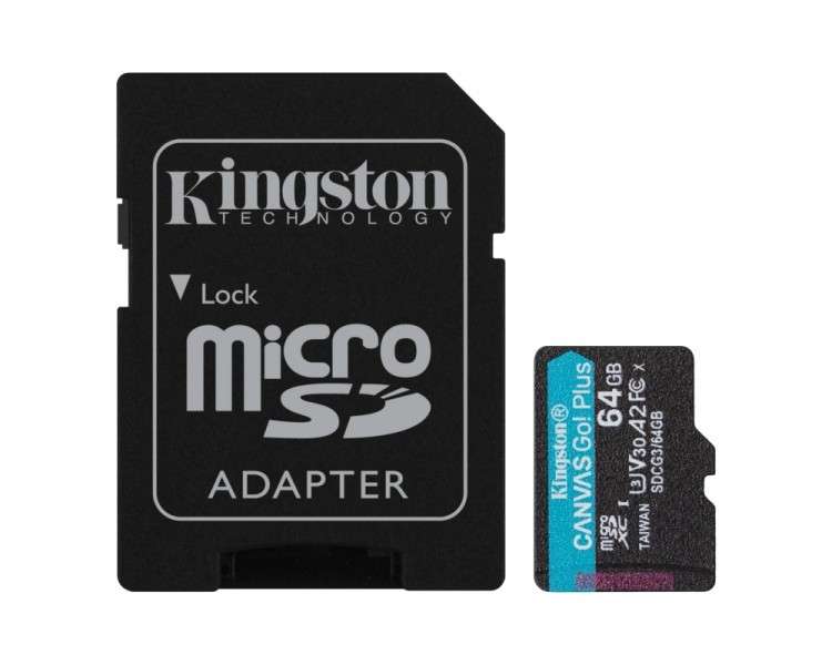 Kingston SDCG3 64GB micro SD XC clase 10 64GB c a