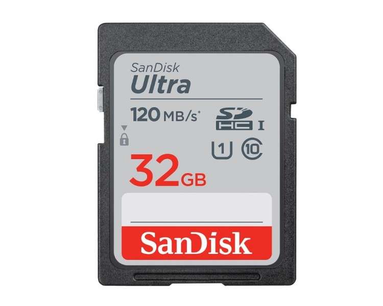 SanDisk Ultra 32GB SDHC Memory Card 120MB s