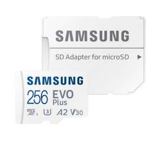 Samsung MicroSDHC EVO Plus 256GB Clase 10 c a
