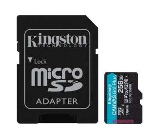 Kingston SDCG3 256GB microSD A2 clase 10 256GB c a