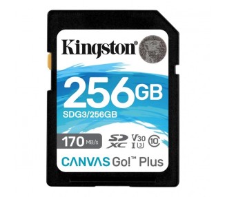 Kingston Canvas Go Plus SD 256GB class 10 U3 V30