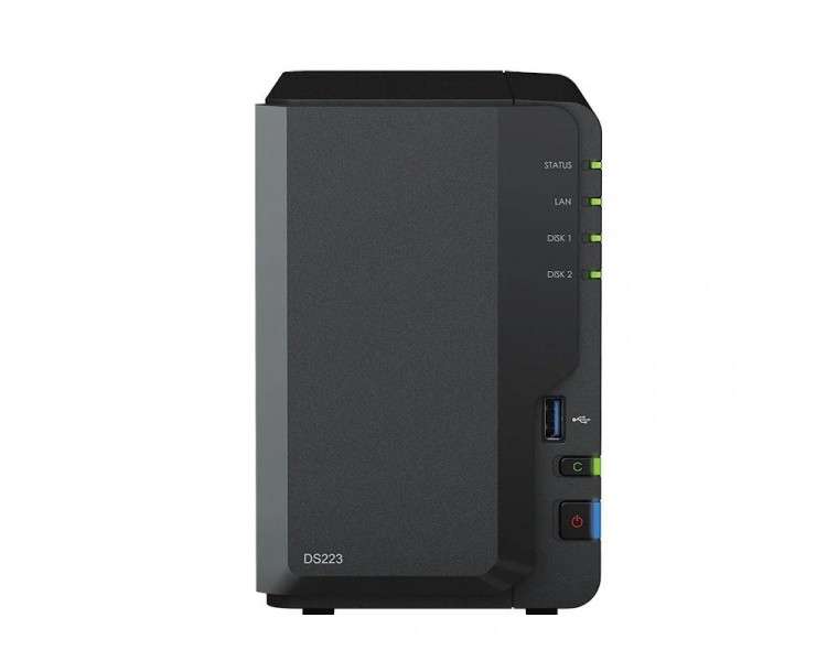 Synology DS223 NAS 2Bay DiskStation 1xGbE