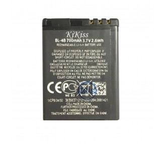 Bateria Bl-4B Bl4B Bl 4B Para Nokia 2630 2660 2760 5000 6111 7070 Prism 7370