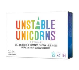 Juego mesa unstable unicorns pegi 8