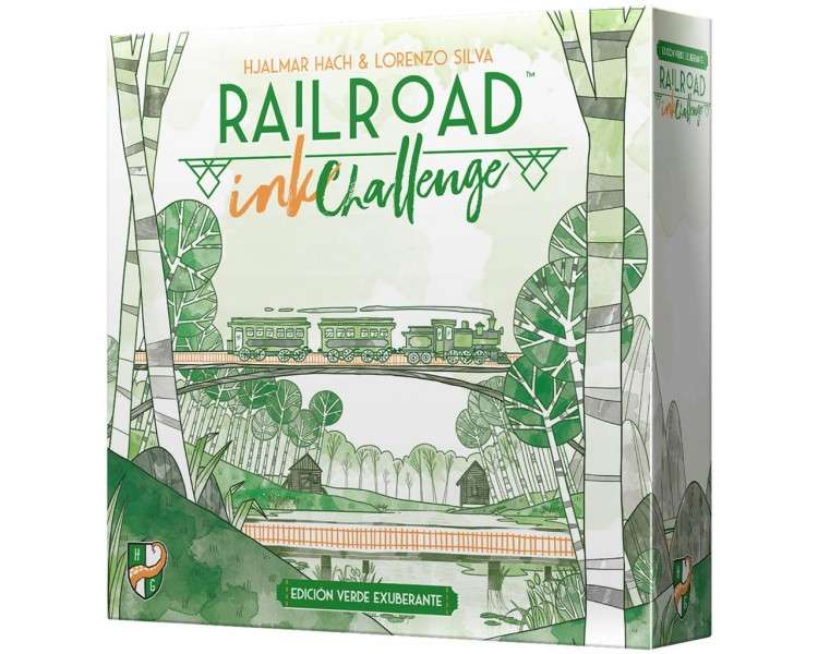 Juego mesa railroad ink edicion verde