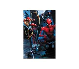 Puzzle lenticular prime 3d marvel spiderman