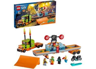 Lego city espectaculo acrobatico camion