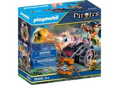 Playmobil pirates pirata con canon