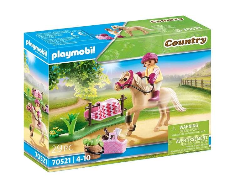 Playmobil coleccionable poni equitacion aleman