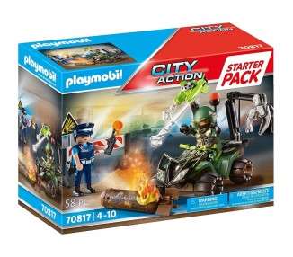 Playmobil starter pack policia entrenamiento