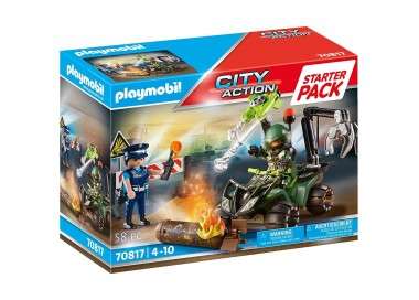 Playmobil starter pack policia entrenamiento