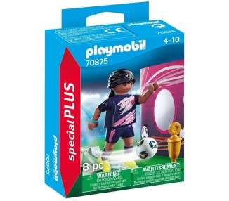 Playmobil special plus futbolista con muro