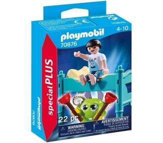 Playmobil special plus nino con mounstruo