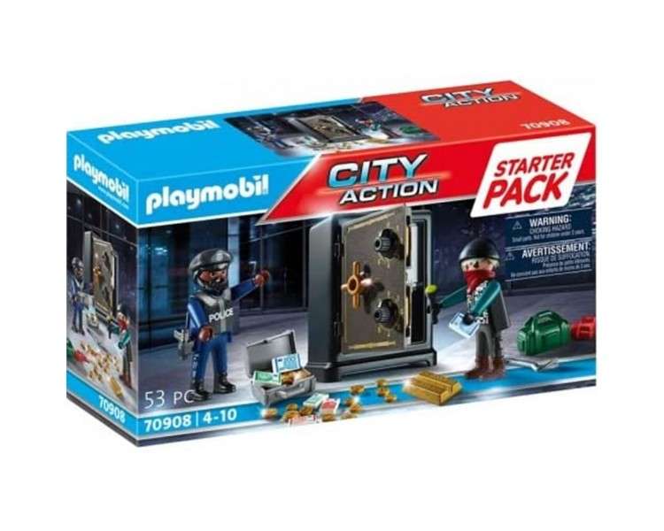 Playmobil starter pack caja fuerte