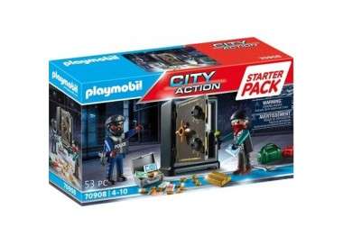Playmobil starter pack caja fuerte
