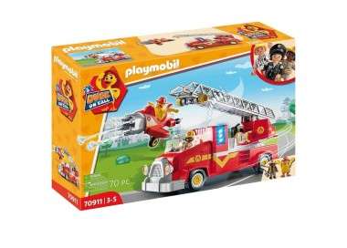 Playmobil duck on call camion bomberos