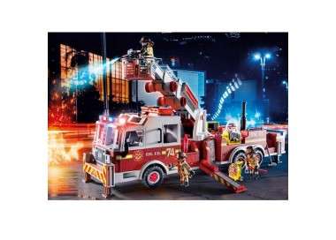Playmobil vehiculos rescate camion bomberos con