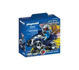 Playmobil policia speed quad