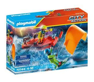 Playmobil rescate maritimo rescate kitsurfer