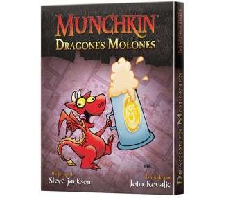 Juego mesa munchkin dragones molones pegi