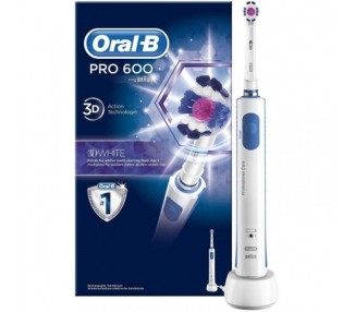 pEl cepillo de dientes electrico Oral B PRO 600 ofrece una limpieza superior clinicamente probada comparado con un cepillo de d