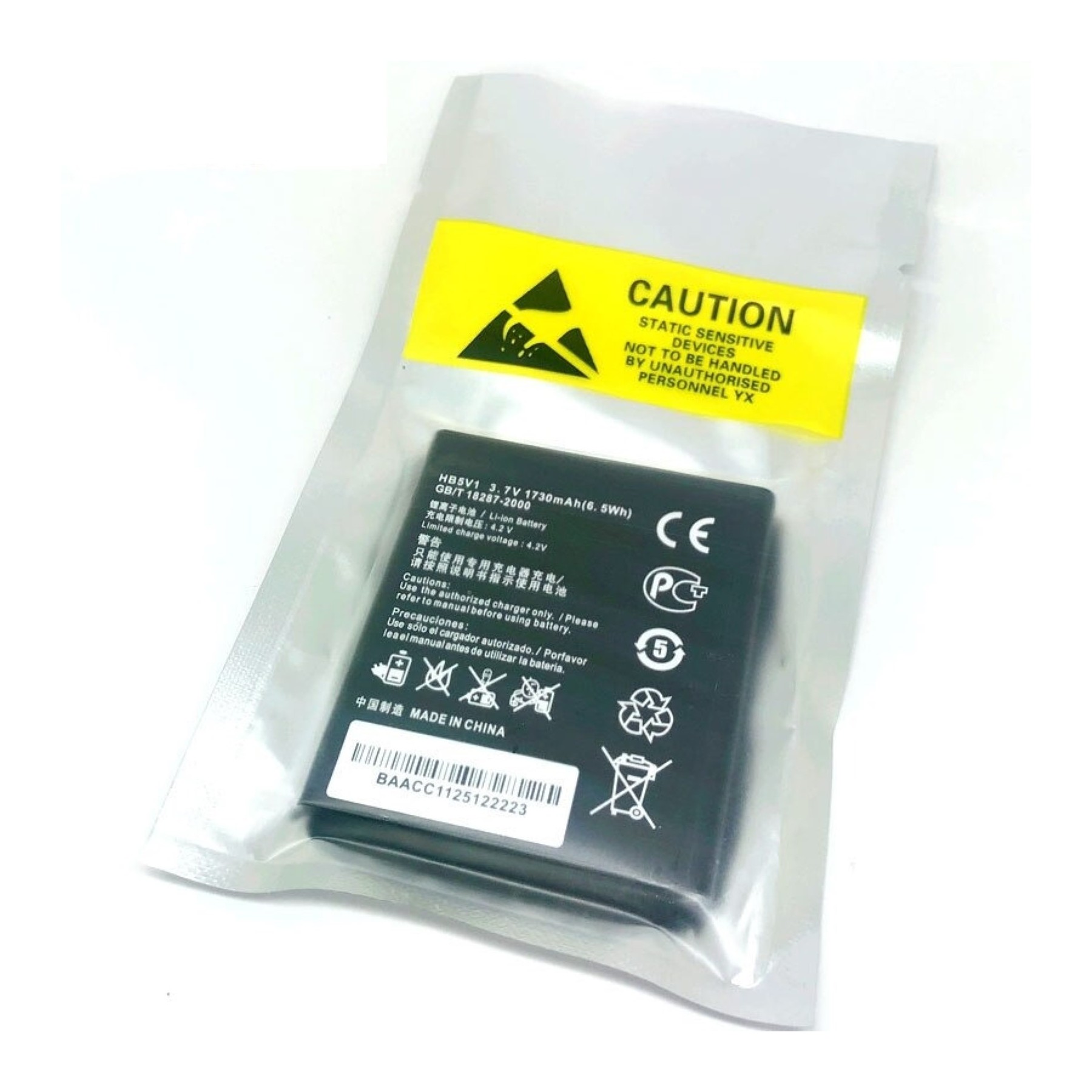 Bateria Original Huawei Hb5V1 Ascend Y300 C Y500 T8833 Y900 Y8833 C8813 T8951