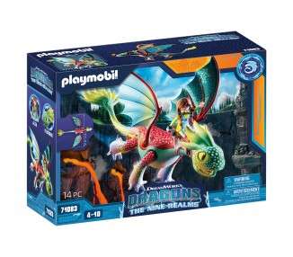 Playmobil dragones nine realms feathers 