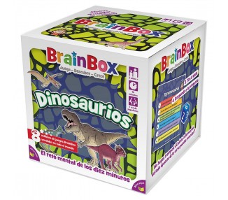 Juego mesa brainbox dinosaurios pegi 5