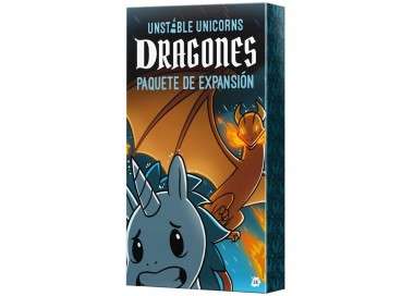 Juego mesa unstable unicorns dragones expansion