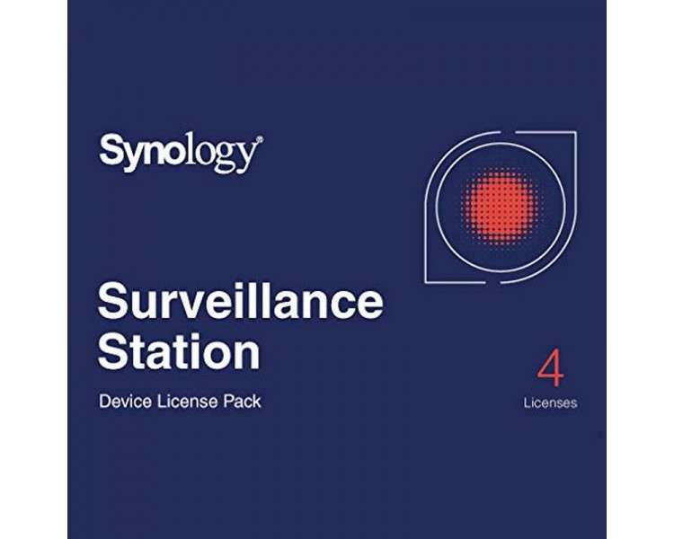 Synology Licencia Virtual x4 Surveillance Mail