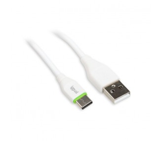 iggual cable USB A USB C 100 cm blanco