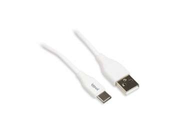 iggual Cable USB A USB C 100 cm blanco Q30 3A