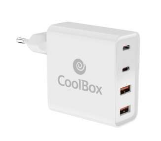 COOLBOX CARGADOR USB QC30 PD100W
