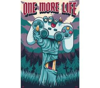 Poster gamer one more life