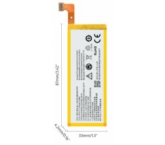 Battery For ZTE Blade Apex 2 , Part Number: LI3820T43P6H903546-H