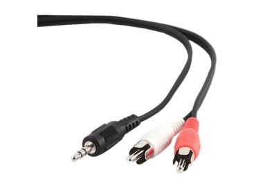 Gembird Cable Audio 35mmM a 2 RCAM 25 Mts