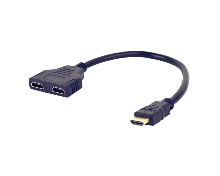 Gembird Cable Adaptador HDMIM a 2xHDMIH 02Mts