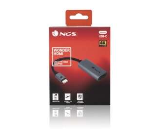 NGS Adaptador USB C TO HDMI 4K