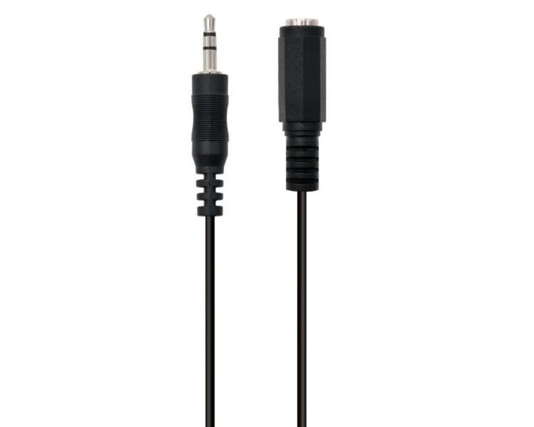 Ewent Cable Audio Estereo 35mm M y 35mm H 2mt