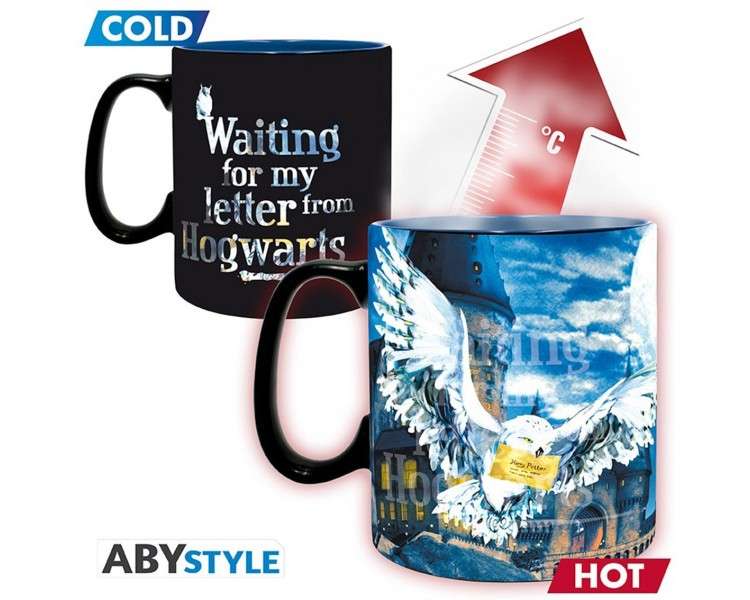 Taza termica abystyle harry potter carta