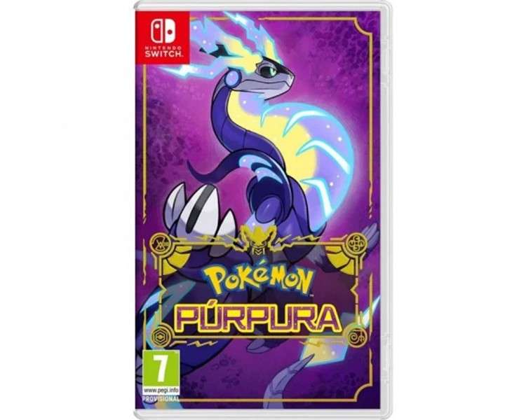 Juego nintendo switch pokemon purpura