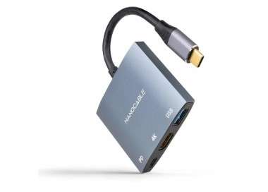 Nanocable Conversor USB C a HDMI USB30 PD 15 cm