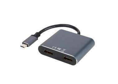 Nanocable Converosr USB C a 2xHDMI USB20 PD