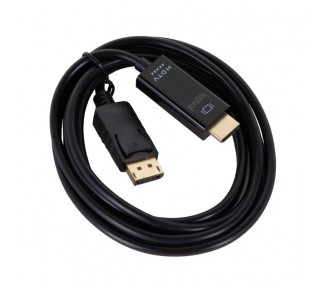 iggual Cable DisplayPort M a HDMI M 4K 2metros