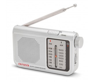 Radio portatil aiwa rs 55 plata