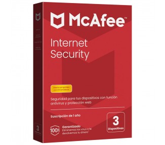 Antivirus mcafee internet security 3 dispositivos