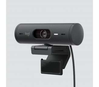 Webcam logitech brio 500 grafito full