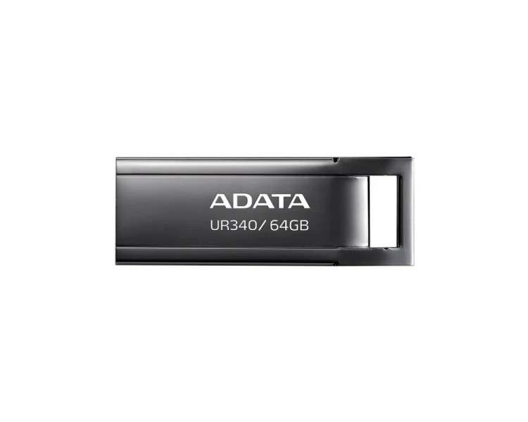 ADATA Lapiz USB UR340 64GB USB 32 Metal Black