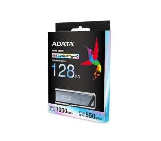 ADATA Lapiz USB ELITE UE800 128GB USB C 32 Gen2
