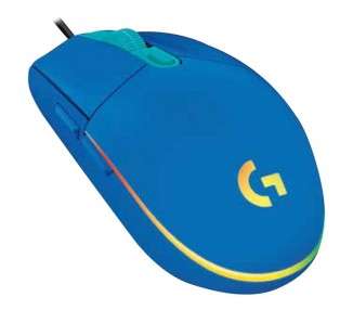 Mouse raton logitech g102 lightsync azul